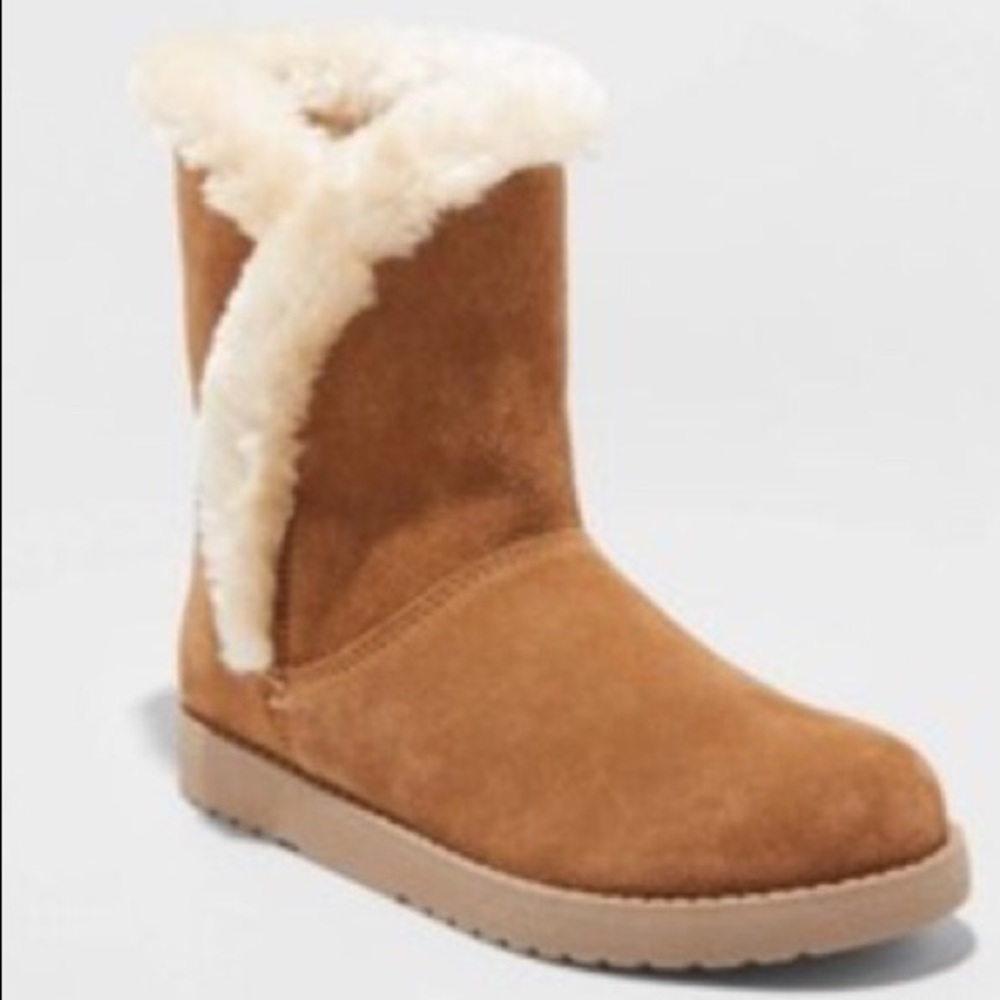 Women's Daniah Suede Mid Boots Universal Thread.